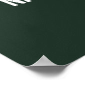 Poster Unités du réseau de parcs nationaux des États-Unis (Coin)