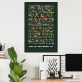 Poster Unités du système des parcs nationaux des États-Un (Bureau à domicile)