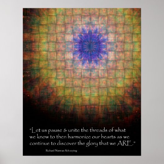 Poster Uniting the Threads (Devant)