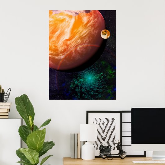 Poster Univers (Bureau à domicile)