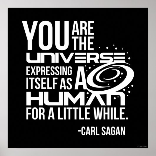 Poster Univers humain (Devant)