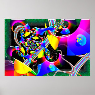 Poster Univers optique