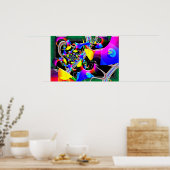 Poster Univers optique (Cuisine)