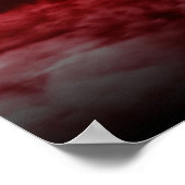 Poster Univers rouge (Coin)