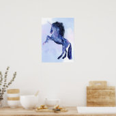 Poster Univers Unicorne - Cosmique (Cuisine)