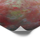 Poster Universe - Art Abstrait Cosmos Voie Lactée (Coin)