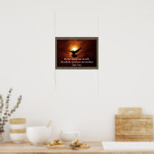 Poster Universe surrenders - art print (Cuisine)