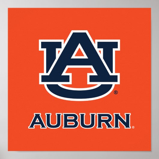 Poster Université d'Auburn | AU Auburn (Devant)