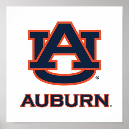 Poster Université d'Auburn | AU Auburn (Devant)