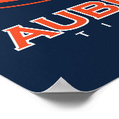 Poster Université d'Auburn | Auburn Tigers (Coin)