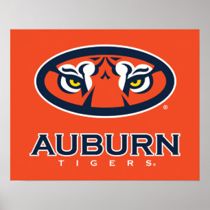 Poster Université d'Auburn Auburn Tigers