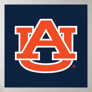Poster Université d'Auburn   Auburn UA Logo
