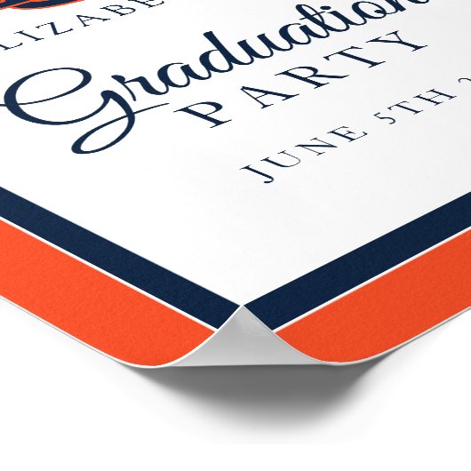 Poster Université d'Auburn | Graduation (Coin)