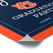 Poster Université d'Auburn | Graduation Party (Coin)