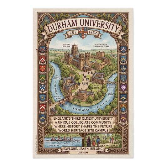 Poster Université de Durham (Devant)