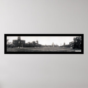 Poster Université de la photo 1910 du Missouri