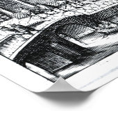 Poster Université de Leiden,'A Dutch Athens' (Coin)