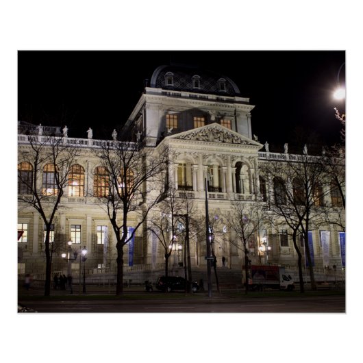 Poster Université De Vienne Autriche (Devant)