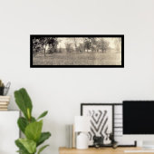 Poster Université de Wesleyan Photo CT 1909 (Bureau à domicile)