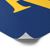 Poster Université d'État A&T de Caroline du Nord | Un log (Coin)