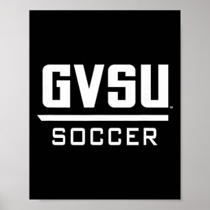 Poster Université d'État des Grands Lacs Lakers Soccer Nc