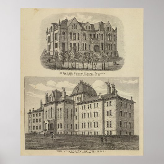 Poster Université du Kansas (Devant)