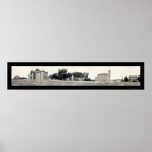 Poster Université du Kansas Photo 1913