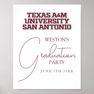 Poster Université Texas A&M de San Antonio