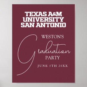 Poster Université Texas A&M de San Antonio