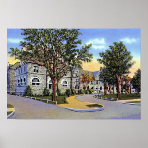 Poster Université Tulane de la Nouvelle-Orléans