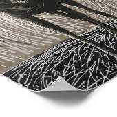 Poster Unleashed Soul: Modern Expressionist Dog Art (Coin)