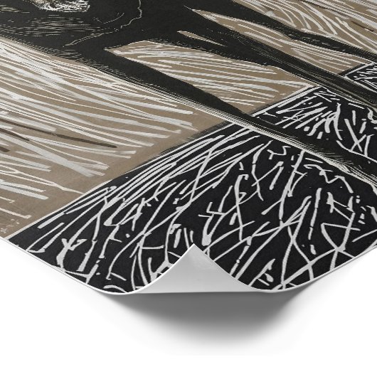 Poster Unleashed Soul: Modern Expressionist Dog Art (Coin)