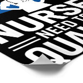 Poster Unlike Liticians Nurses Need To Be Qualified Sarca (Coin)