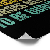 Poster Unlike Liticians Nurses Need To Be Qualified Sarca (Coin)