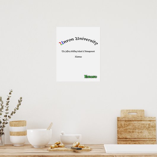 Poster "Unron" (Cuisine)