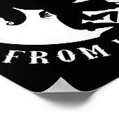 Poster Unruly Greetings From Krampus Christmas Apparel Me (Coin)