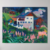 Poster Unser Haus | Ernst Ludwig Kirchner (Devant)