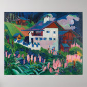 Poster Unser Haus | Ernst Ludwig Kirchner (Devant)