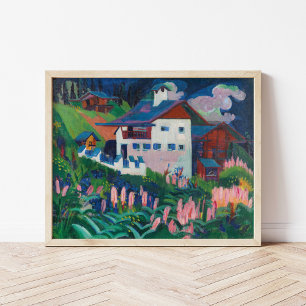 Poster Unser Haus   Ernst Ludwig Kirchner