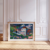 Poster Unser Haus | Ernst Ludwig Kirchner