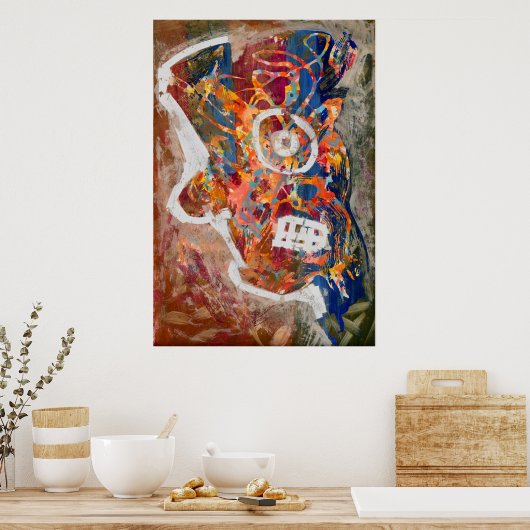 Poster Unshrunken-Head (remix) (Cuisine)