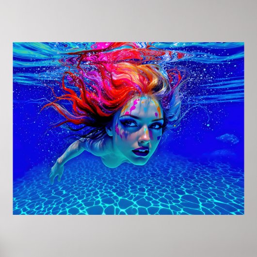 Poster “Up Close and Personal” - A Chromatic Portrait (Devant)