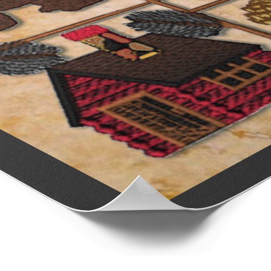 Poster Up North Cabin Fever (Coin)