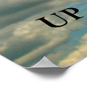 Poster - UP ... Vers le haut ... vers le haut ... (Coin)