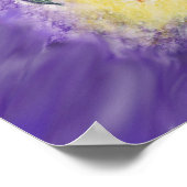 Poster Upanishad cite l'art au crayon couleur "deux oisea (Coin)