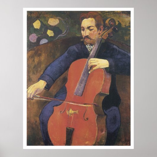 Poster Upaupa Schneklud, 1894 Paul Gauguin (Devant)