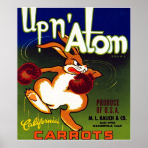 Poster Upn Atom Carrots