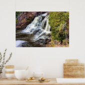 Poster Upper Falls à Gooseberry (Cuisine)