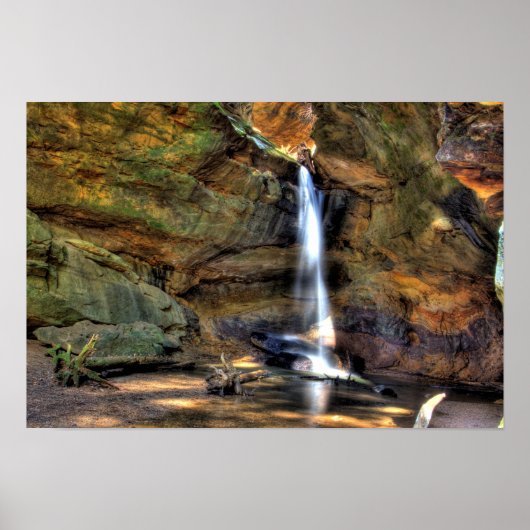 Poster Upper Falls, Conkle's Hollow, Ohio (Devant)
