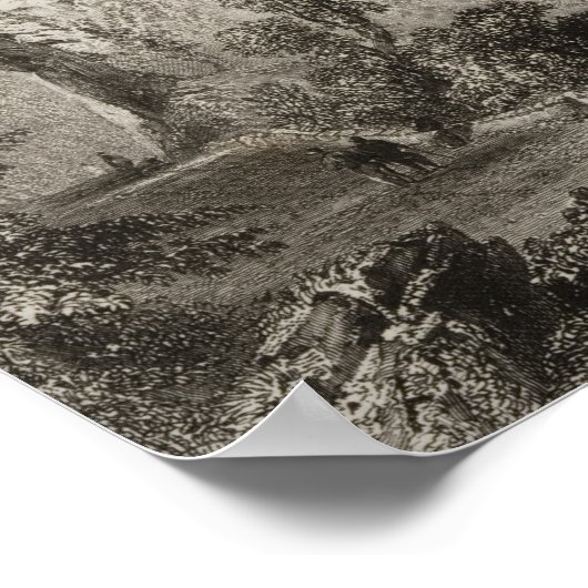 Poster Upper Lake à Killarney, comté de Killarney, (Coin)